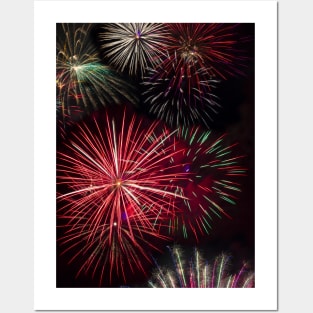 Dazzling Display Of Fireworks Posters and Art